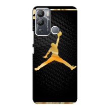 Силиконовый Чехол Nike Air Jordan на Инфиникс ХОТ 12 ай (Джордан 23)