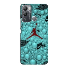 Силиконовый Чехол Nike Air Jordan на Инфиникс ХОТ 12 ай (Джордан Найк)