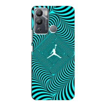 Силіконовый Чохол Nike Air Jordan на Інфінікс ХОТ 12і – Jordan