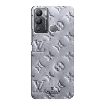 Текстурный Чехол Louis Vuitton для Инфиникс ХОТ 12 ай (Белый ЛВ)