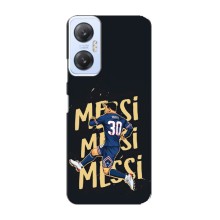 Чехлы для Infinix Hot 20 (5G) (Leo чемпион) (AlphaPrint) (Messi ПСЖ)