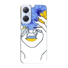 Чехол на Infinix Hot 20 (5G) Украинский дизайн – Украинка на всю голову