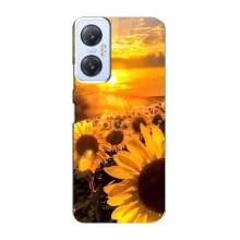 Чехол с Цветами для Infinix Hot 20 (5G) (поле подсолнухов)