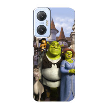 Чехол с мультфильмом Шрек на Infinix Hot 20 (5G) – Шрек герои