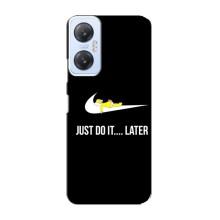 Чехол с логотипом Найк на Infinix Hot 20 (5G) (Nike just do it)