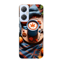 Чохол з унікальним дизайном 'Осінь з кавою' для Infinix Hot 20 (5G) – Кава і гарбузики