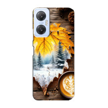 Чохол з унікальним дизайном 'Осінь з кавою' для Infinix Hot 20 (5G) – Осінньо-зимове кава