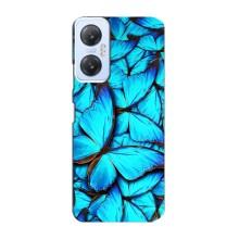 Силиконовый бампер с картинкой животных для Infinix Hot 20 (5G) (Крылья бабочек)
