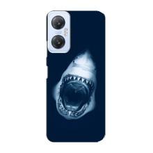 Силиконовый бампер с картинкой животных для Infinix Hot 20 (5G) (Пасть Акулы)