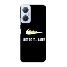 Силиконовый Чехол на Infinix Hot 20 (5G) с картинкой Nike – Later