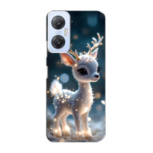 Яскравий чохол для Infinix Hot 20 (5G) з Зимові Оленята – Блискуче оленятко