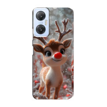 Яскравий чохол для Infinix Hot 20 (5G) з Зимові Оленята