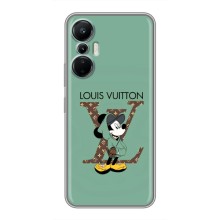 Чехлы Луи Витон для Infinix Hot 20 (4G) (AlphaPrint - LOUIS VUITTON) (Микки Маус LV)