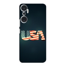 Чохол Прапор USA для Infinix Hot 20 (4G) (USA)