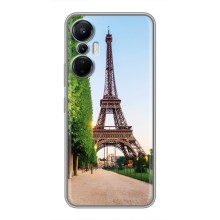 Чехол Эйфелева Башня для Infinix Hot 20 (4G) - (AlphaPrint) (Дорога в Париж)