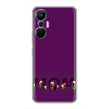 Чехлы на день мамы для Инфиникс Хот 20 (4G) – Мама с цветами