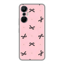 Чохол банти для Infinix Hot 20 (4G) – Чорні бантики
