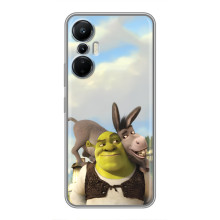 Чохол з мультфільмом Шрек на Infinix Hot 20 (4G) – Шрек і осел