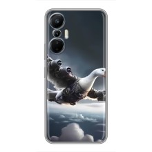 Чехол с мемом Тралалело тралала на Infinix Hot 20 (4G) (Бомбардини гусини)