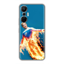 Чохол з принтом Фантастична четвірка для Infinix Hot 20 (4G) – Людина-факел