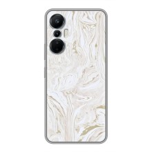 Мраморный чехол на Infinix Hot 20 (4G) (VPrint) (Белый мрамор)