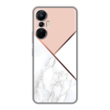 Мраморный чехол на Infinix Hot 20 (4G) (VPrint) (Тройной мрамор)