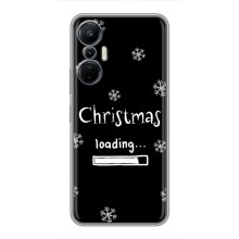 Рождественские, Праздничные Чехлы для Инфиникс Хот 20 – Christmas loading