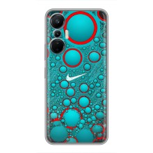 Силиконовый Чехол на Infinix Hot 20 (4G) с картинкой Nike (Найк зеленый)