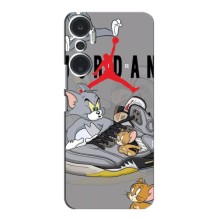 Силиконовый Чехол Nike Air Jordan на Инфиникс Хот 20 (4G) – Air Jordan