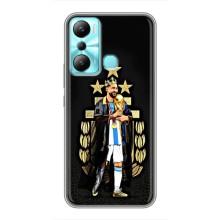 Чехлы для Infinix Hot 20i (X665E) (Leo чемпион) (AlphaPrint) (Месси Король)