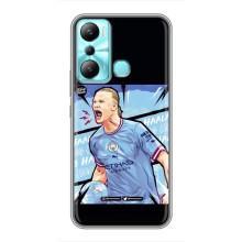Чехлы с футболистом Ерлинг Холанд для Infinix Hot 20i (X665E) (AlphaPrint) (гол Эрлинг Холланд)