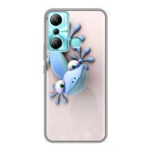 Чехлы с изображением разных животных для Infinix Hot 20i (X665E) (Геккон)