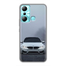 Чехол BMW для Инфиникс Хот 20и – БМВ в тумане