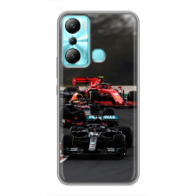 Чехол Формула1 на Infinix Hot 20i (X665E) – Гонка Ф1
