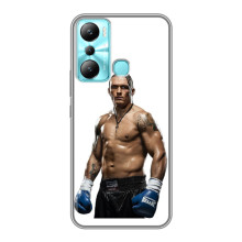 Чехол с картинкой Александр Усик для Infinix Hot 20i (X665E) – Усик на белом