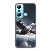Чехол с мемом Тралалело тралала на Infinix Hot 20i (X665E) (Бомбардини гусини)