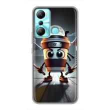 Чехол с мемом Тралалело тралала на Infinix Hot 20i (X665E) (Капучино асасино)