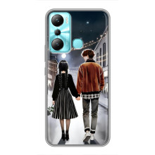 Чехол с дизайном Венздей 2 на Infinix Hot 20i (X665E) – Уэнсдей и Тайлер