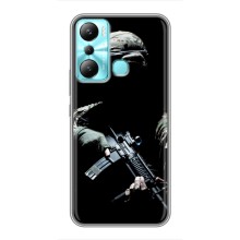 Чехол с украинским воином на Infinix Hot 20i (X665E) (Украинский снайпер)