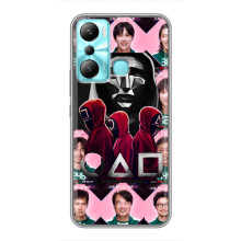 Чохол Гра в кальмара для Infinix Hot 20i (X665E) – Персонажі гри кальмара