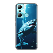 Чохол з картинкою 'Хижаки' для Infinix Hot 20i (X665E) (Акула)