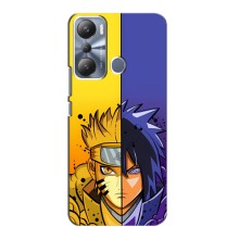 Купить Чехлы на телефон с принтом Anime для Инфиникс Хот 20ай – Naruto Vs Sasuke