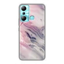 Мраморный чехол на Infinix Hot 20i (X665E) (VPrint) (Пурпурный Мрамор)