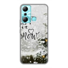 Новорічні, Святкові Чохли для Infinix Hot 20i (X665E) - 2024 год – Let it snow