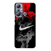 Силіконовый Чохол на Infinix Hot 20i (X665E) з картинкою НАЙК – Nike дим