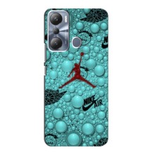 Силиконовый Чехол Nike Air Jordan на Инфиникс Хот 20ай – Джордан Найк