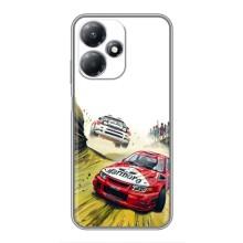 Чехлы с Машинами на Инфиникс ХОТ 30 Плей (VPrint) (Гоночные Тачки)