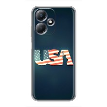 Чохол Прапор USA для Infinix Hot 30 Play (USA)