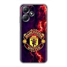 Чехол Манчестер Юнайтед для Инфиникс ХОТ 30 Плей (AlphaPrint) (огненный Манчестер)
