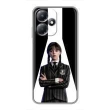 Чехлы Венсдей на Infinix Hot 30 Play Уэнсдей (AlphaPrint) (W-Wednesday)